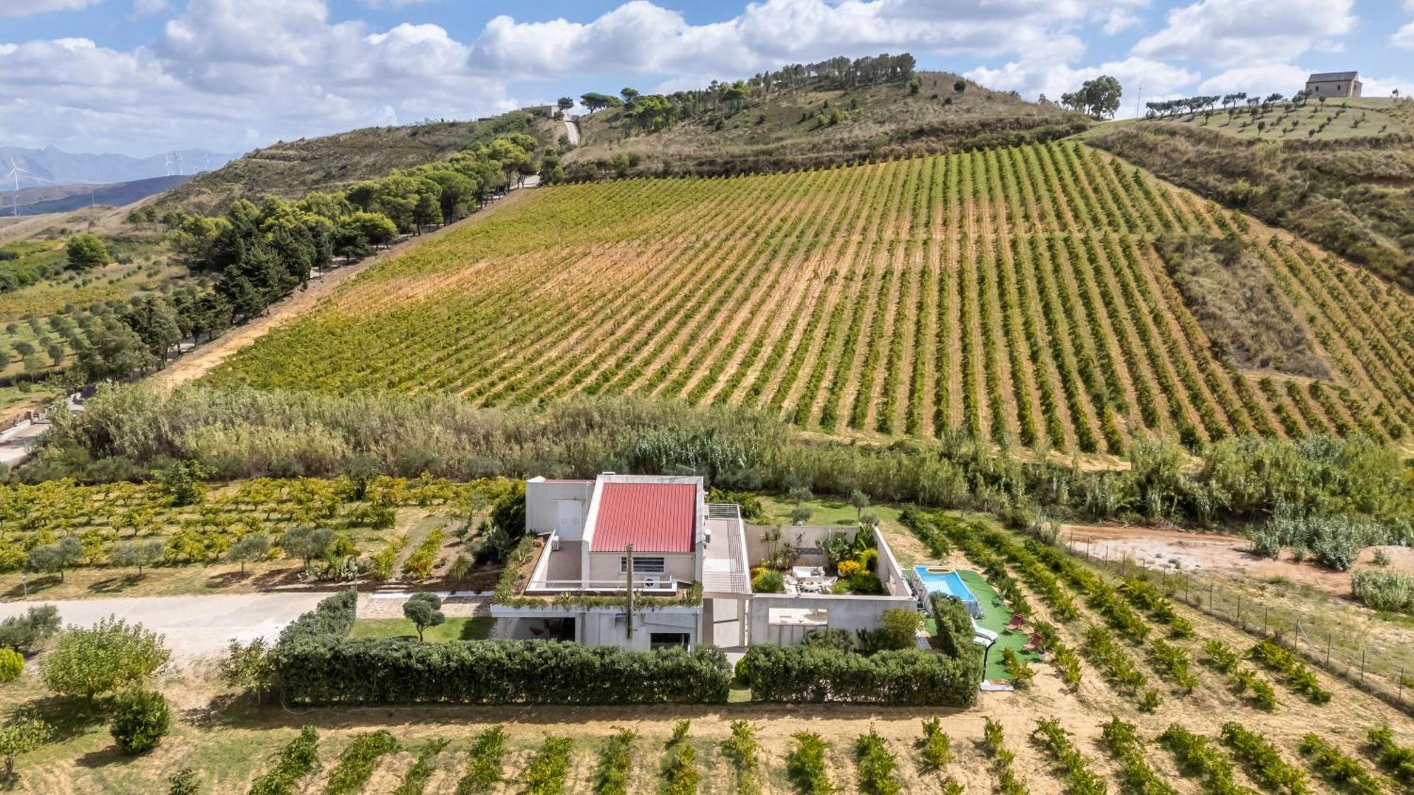 Villa Bonifato Vista Sulle Campagne E Sul Mare Siciliano Cozy House Italy Alcamo Eksteriør bilde