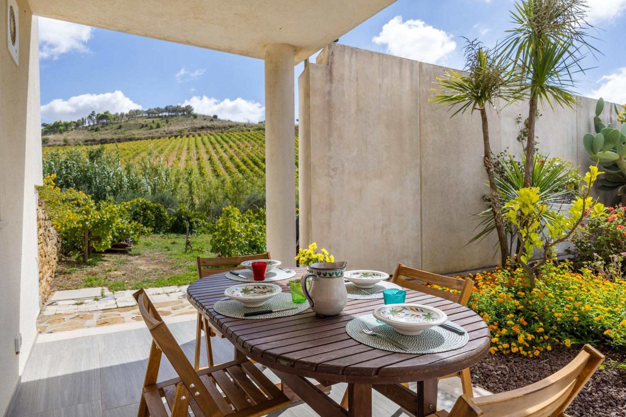 Villa Bonifato Vista Sulle Campagne E Sul Mare Siciliano Cozy House Italy Alcamo Eksteriør bilde
