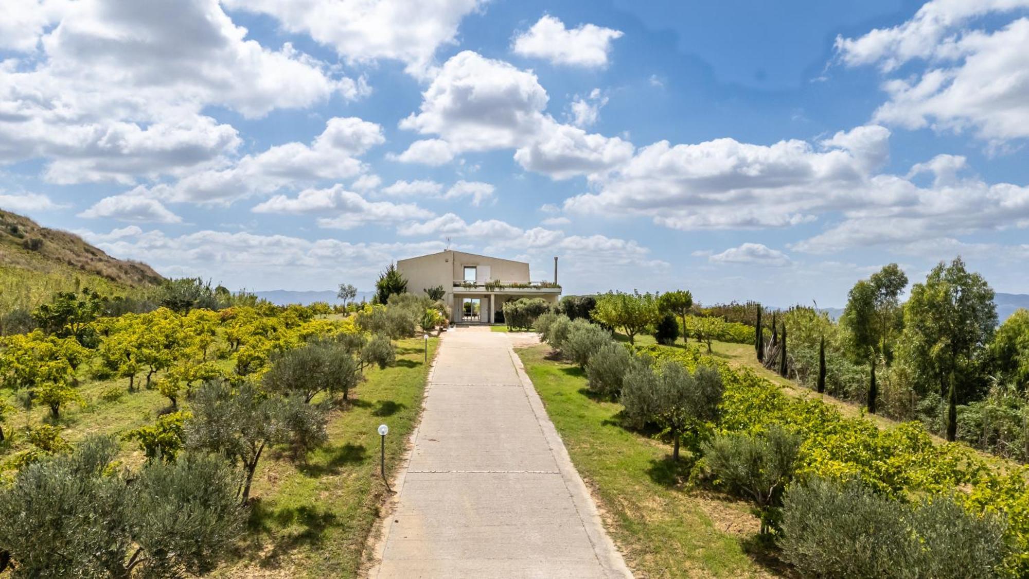 Villa Bonifato Vista Sulle Campagne E Sul Mare Siciliano Cozy House Italy Alcamo Eksteriør bilde