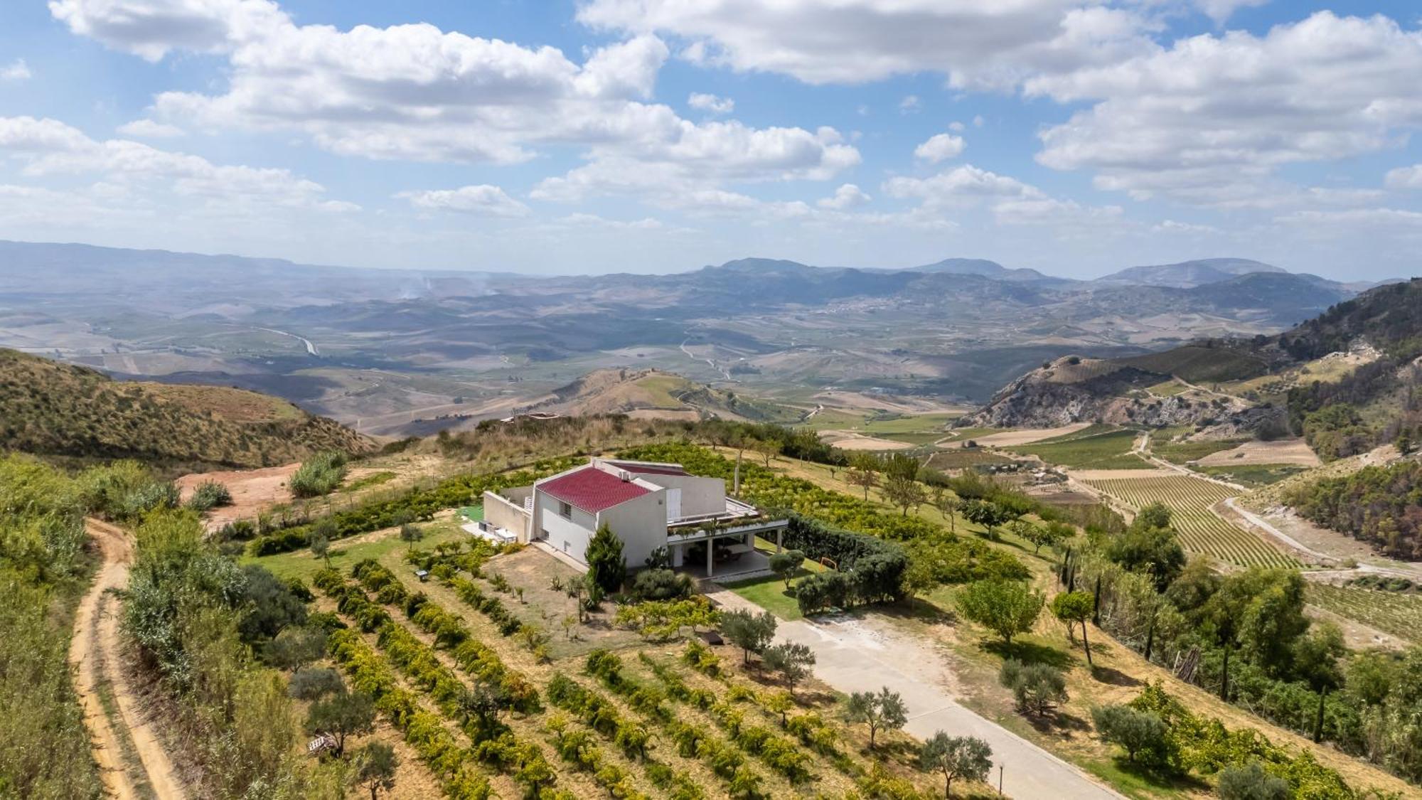 Villa Bonifato Vista Sulle Campagne E Sul Mare Siciliano Cozy House Italy Alcamo Eksteriør bilde